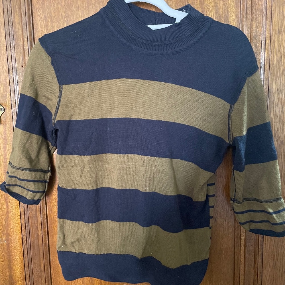 Free people sweater top striped